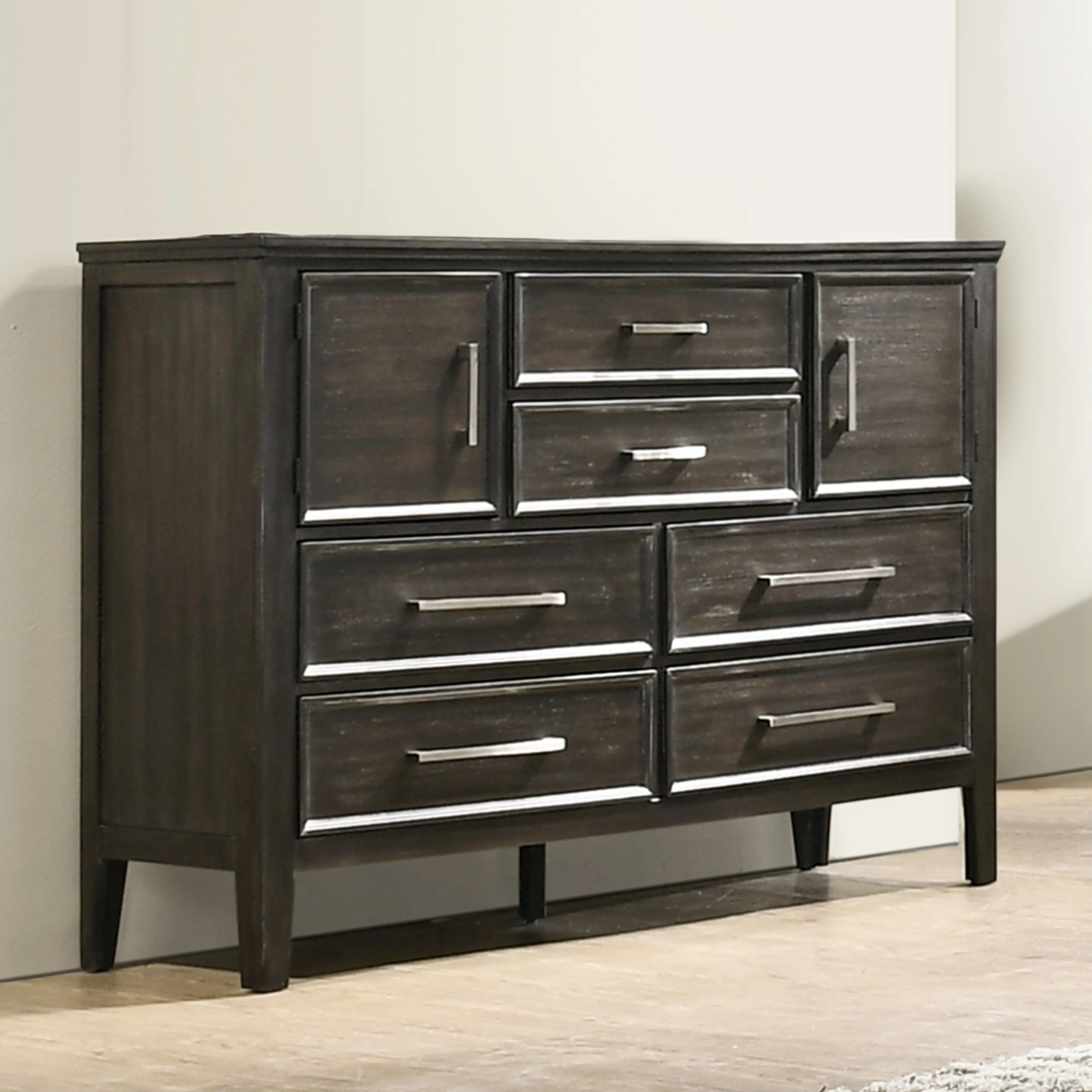 Andover Dark Brown Dresser-5