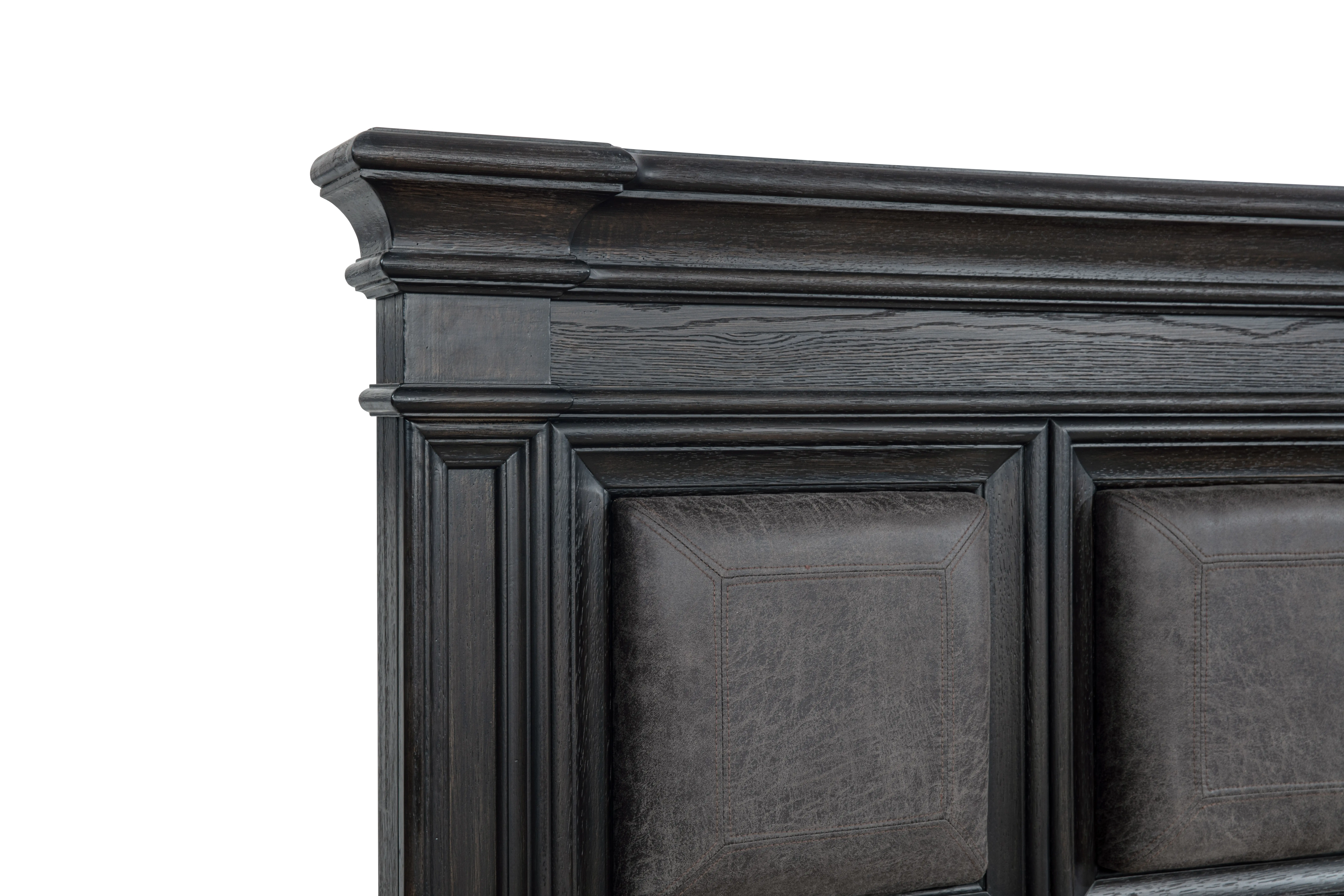 Marshall English Oak Queen Storage Bed-6