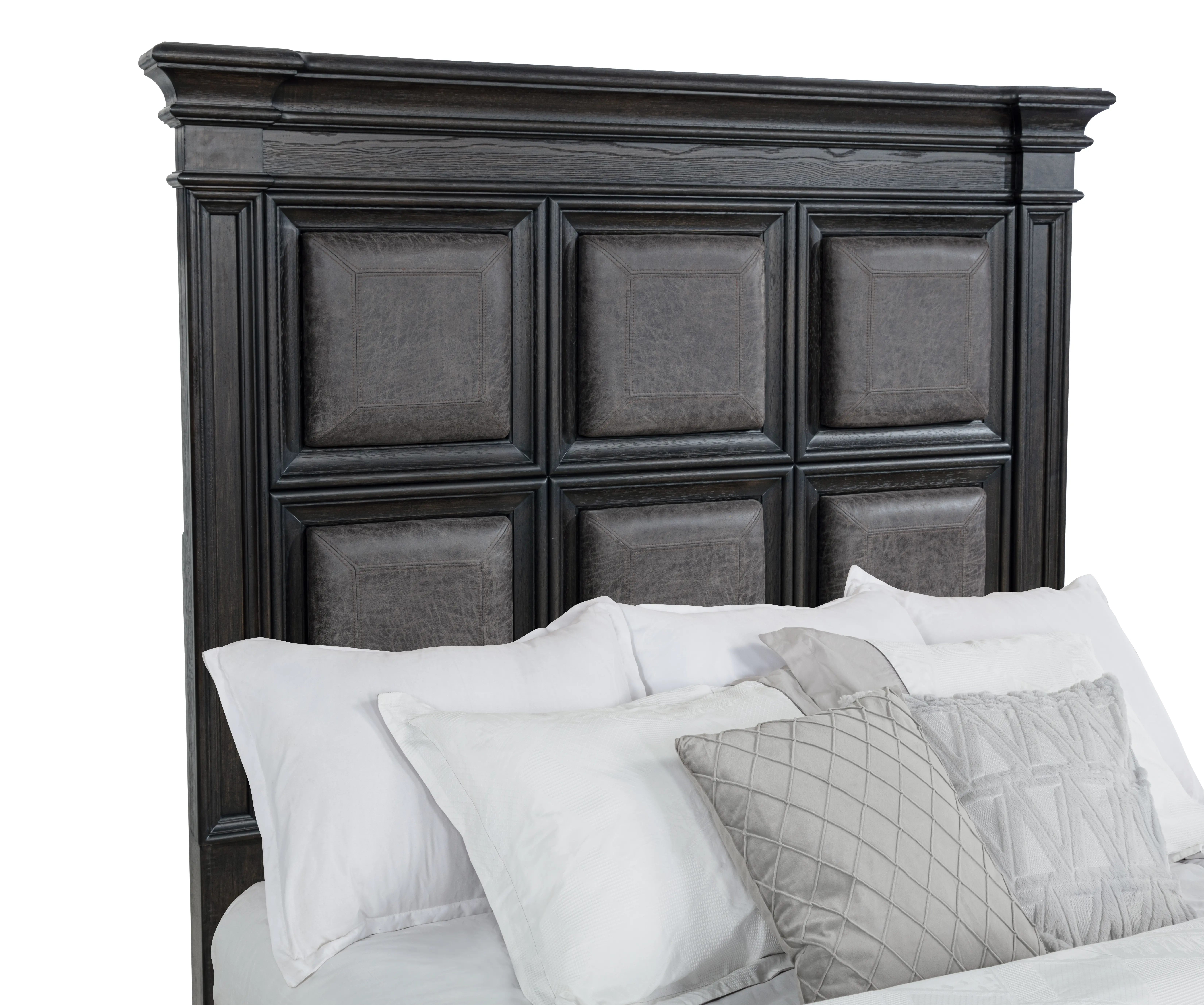 Marshall English Oak Queen Storage Bed-7