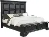 Marshall English Oak King Storage Bed