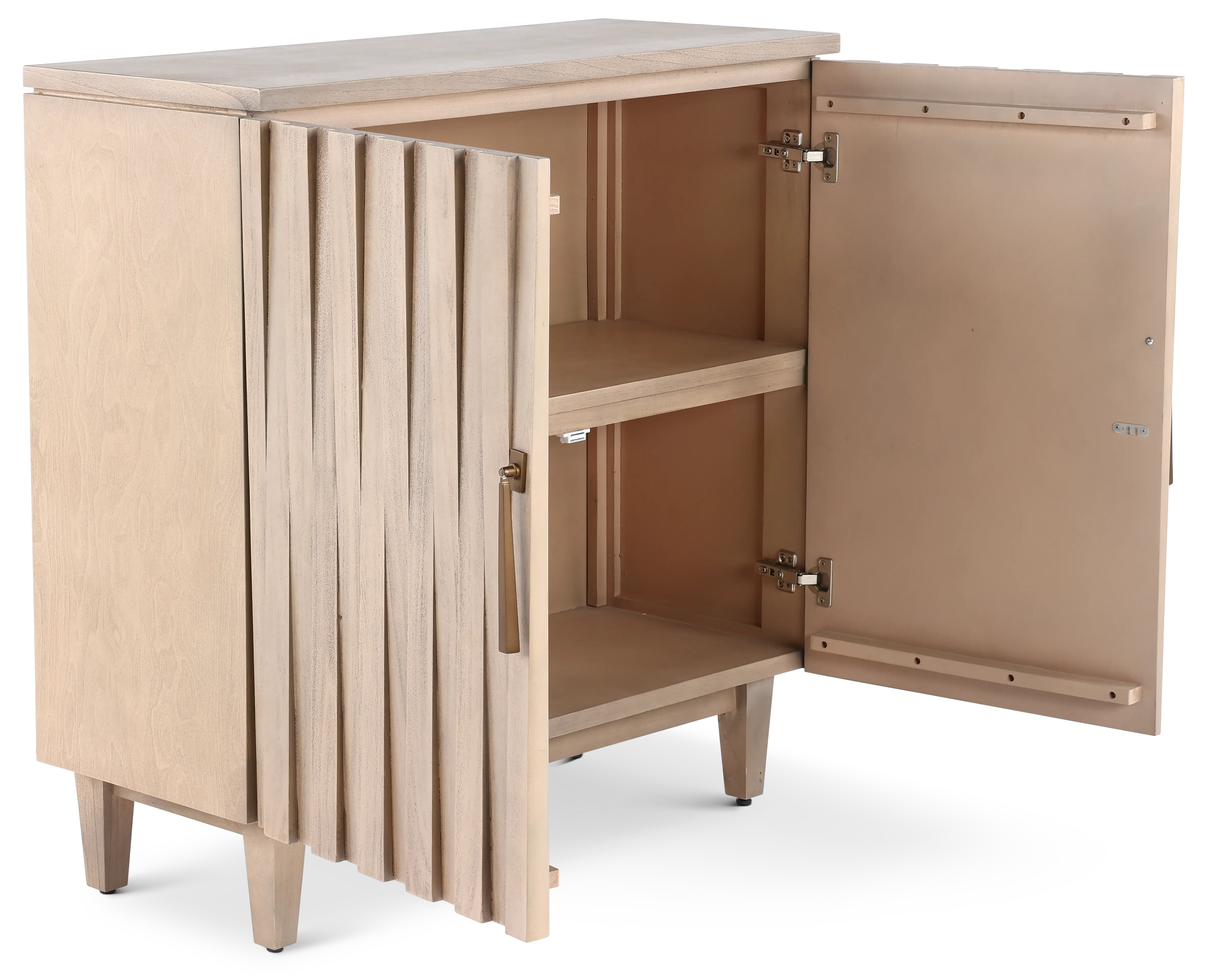 Butler Two-Door Beige Cabinet-4