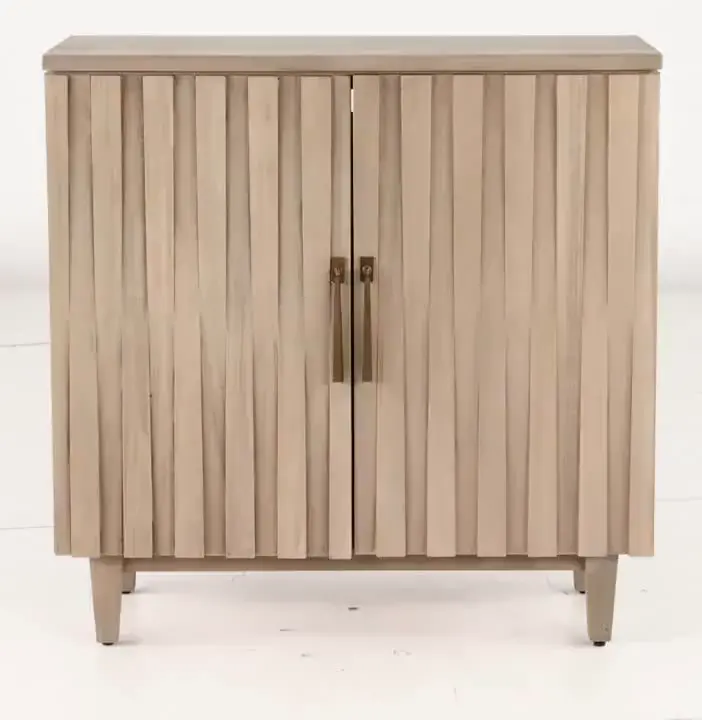 Butler Two-Door Beige Cabinet-9