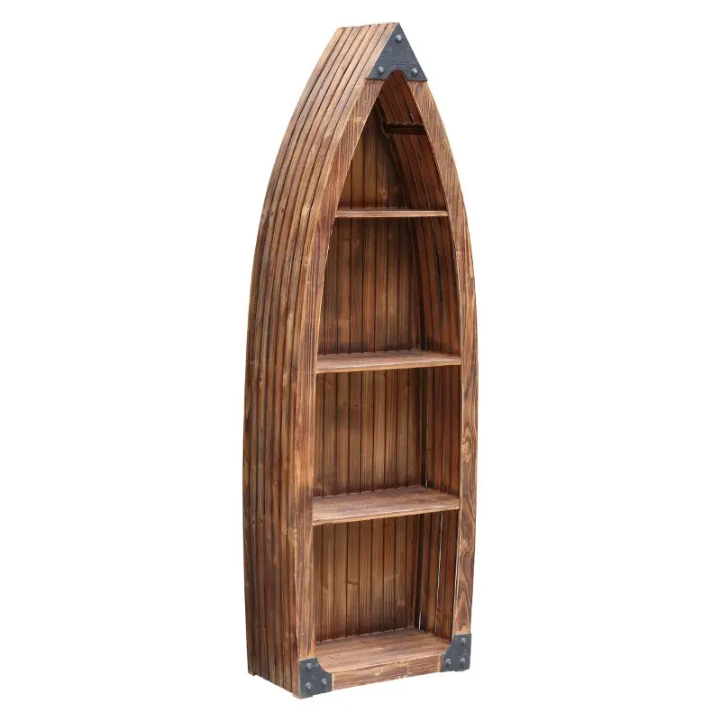 Brown Mountain View Etagere