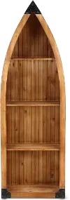 Mountain View Brown Bookcase