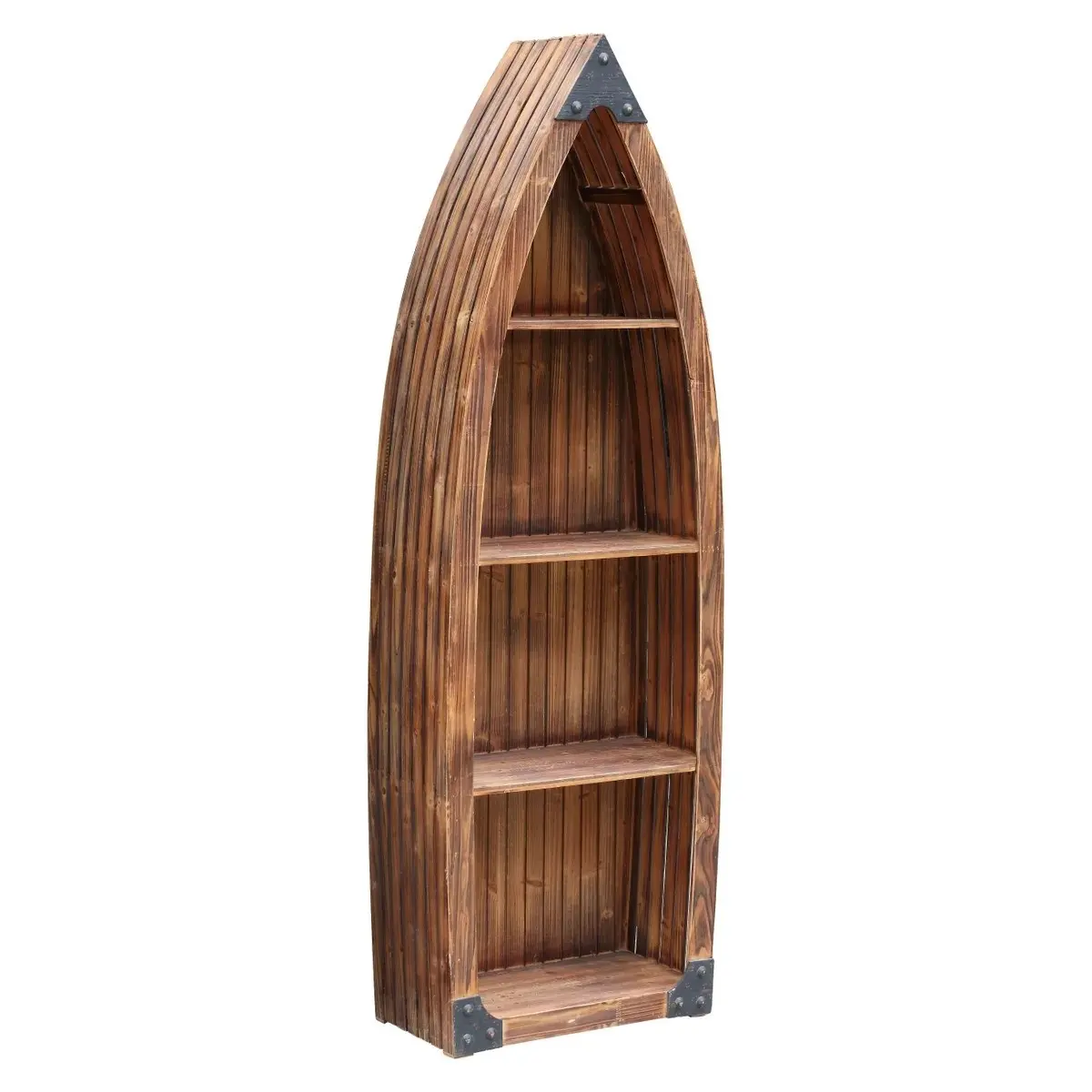 Mountain View Brown Bookcase-2