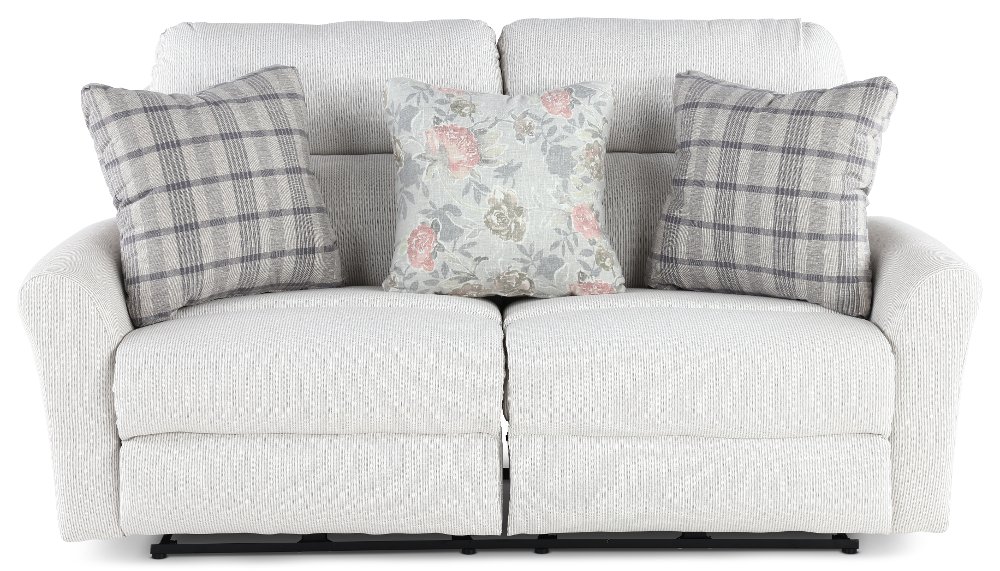 Chappy Pebble Gray Power Reclining Loveseat