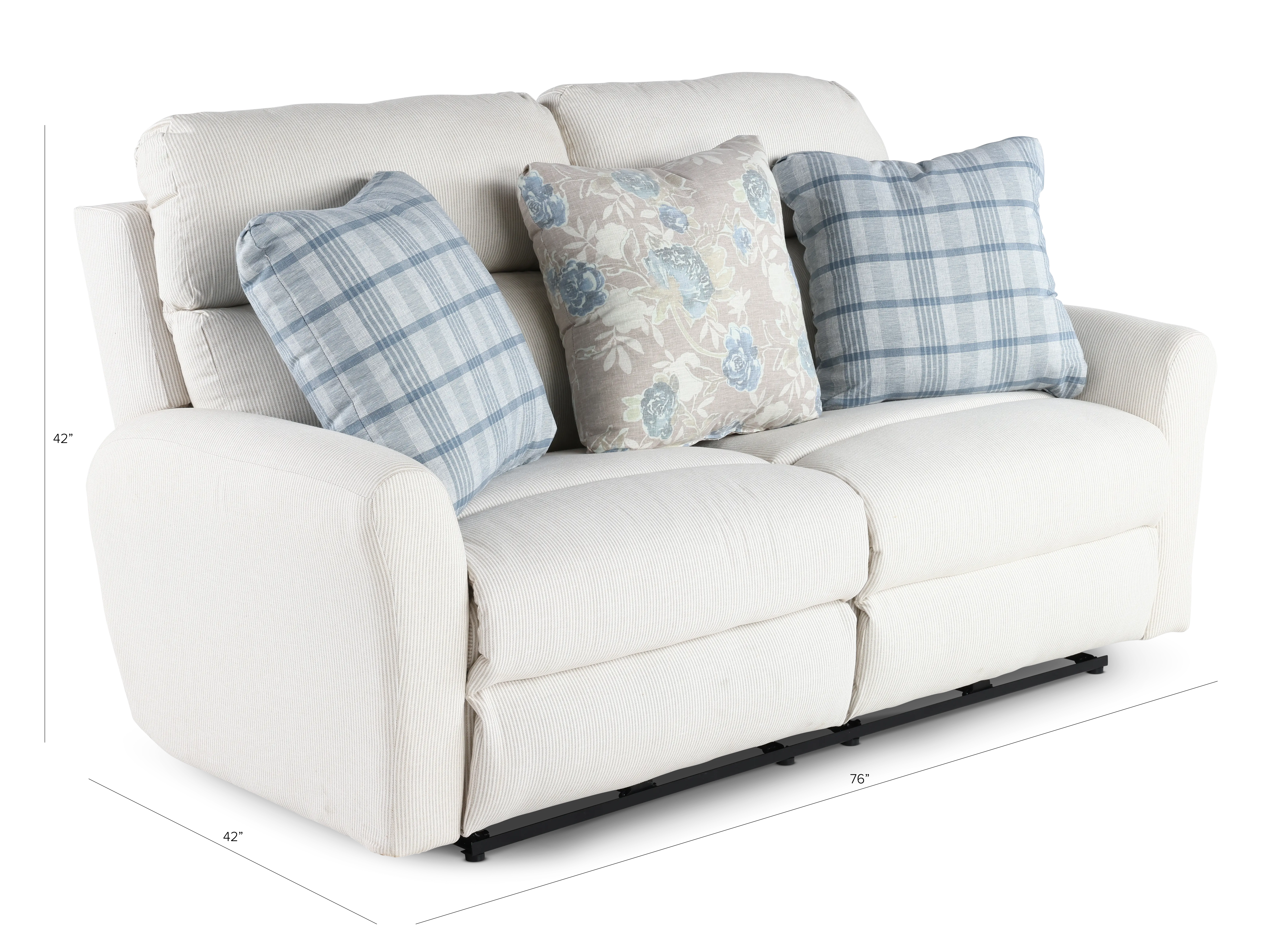 62322/1856-26/1458-43 Chappy Linen Cream Power Reclining Loveseat-3
