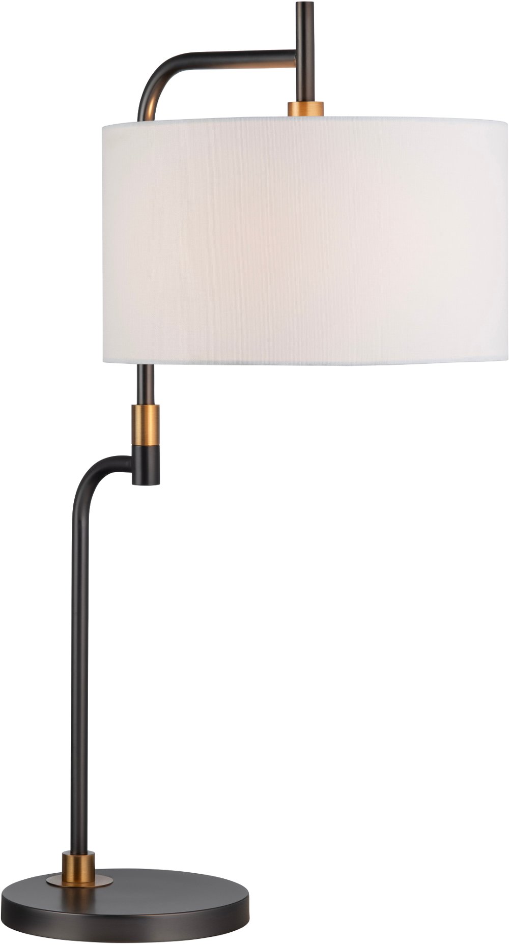 31.25" Black Metal Table Lamp