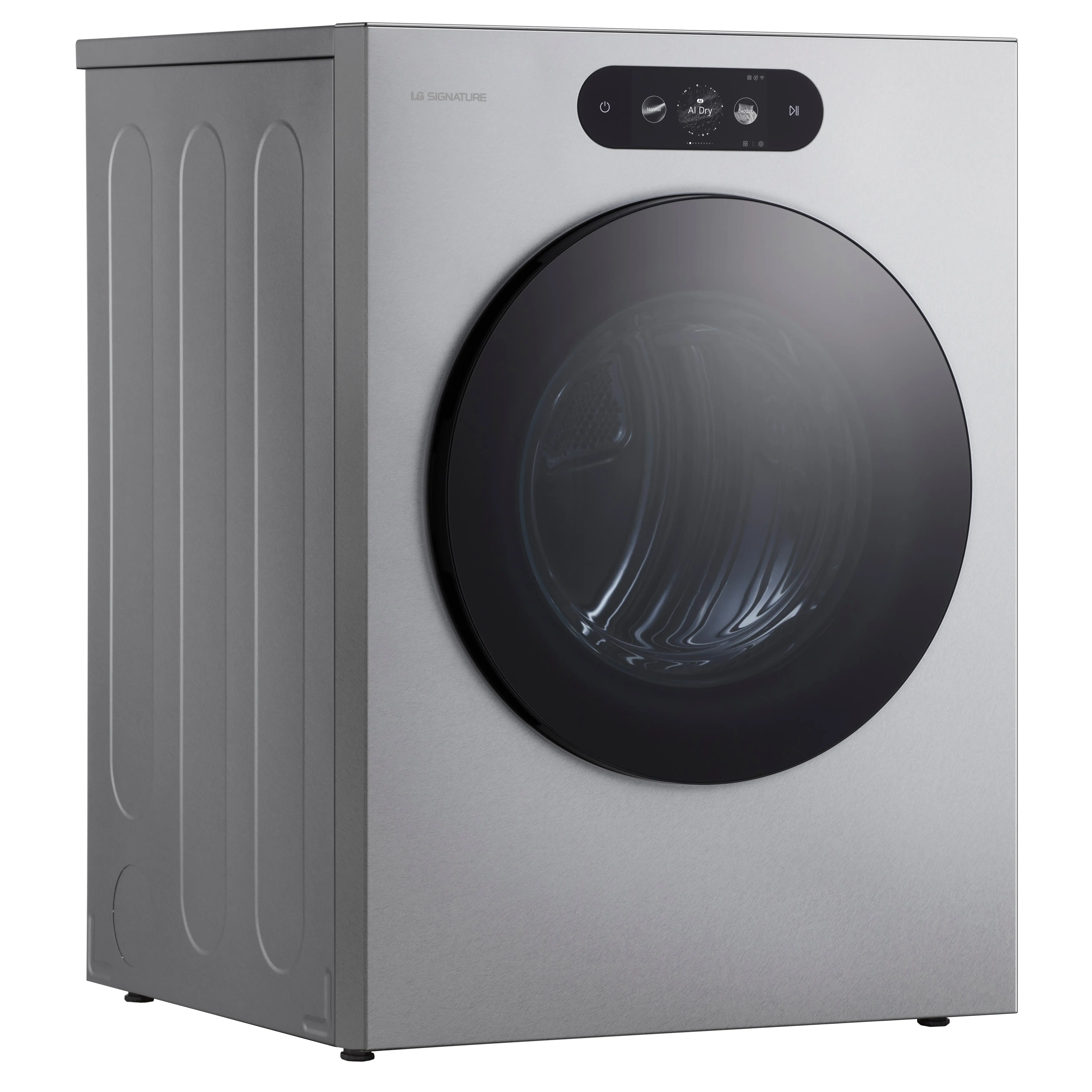 DLEX9900S LG Signature 9.0 Cu Ft Mega-Capacity Smart AI Electric Dryer - Platinum Steel-12
