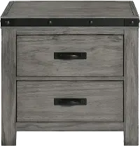 Wade Gray Nightstand