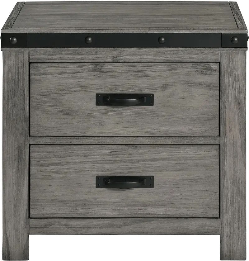Wade Gray Nightstand