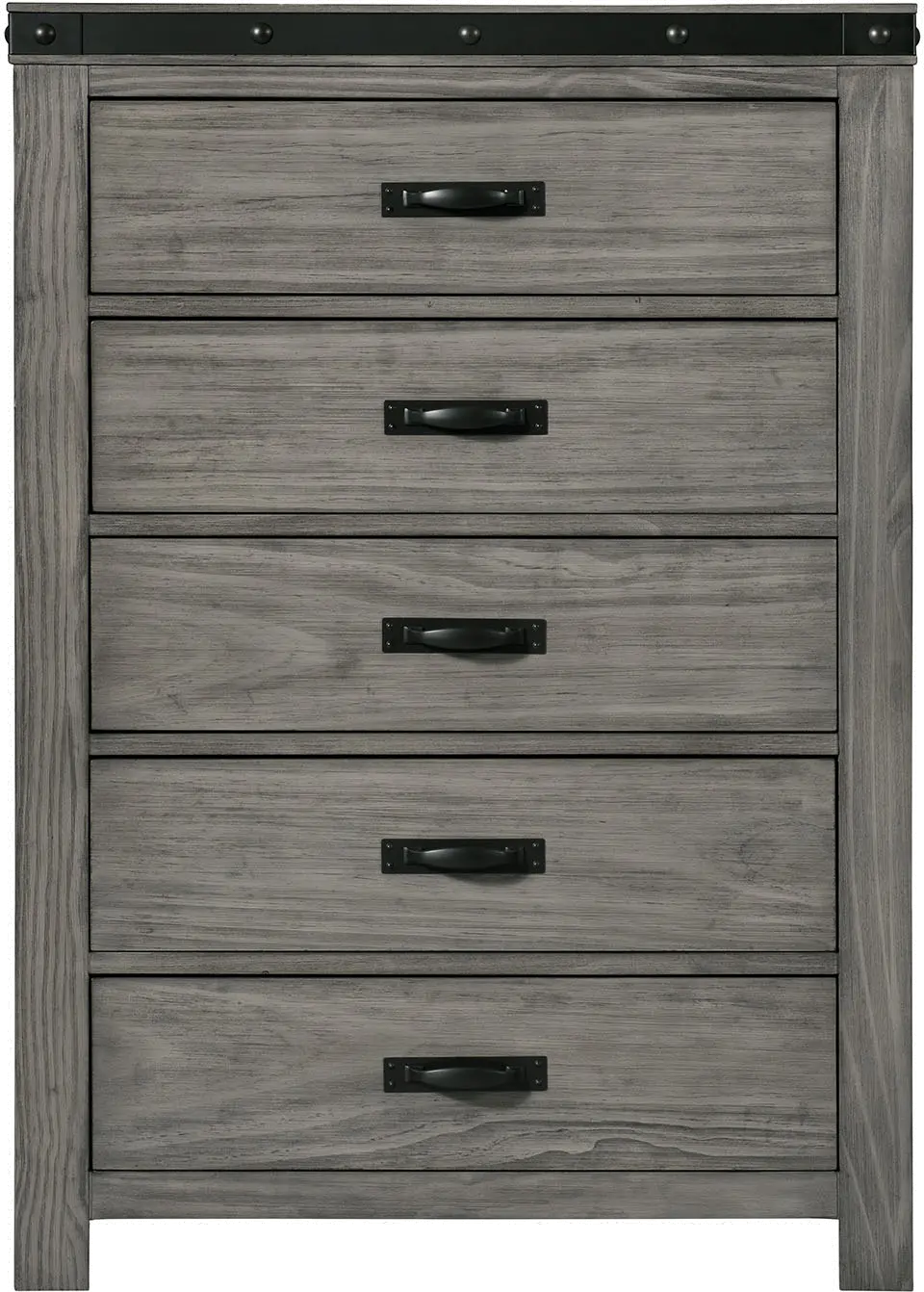 Wade Gray Chest of Drawers-1