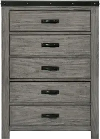 Wade Gray Chest of Drawers