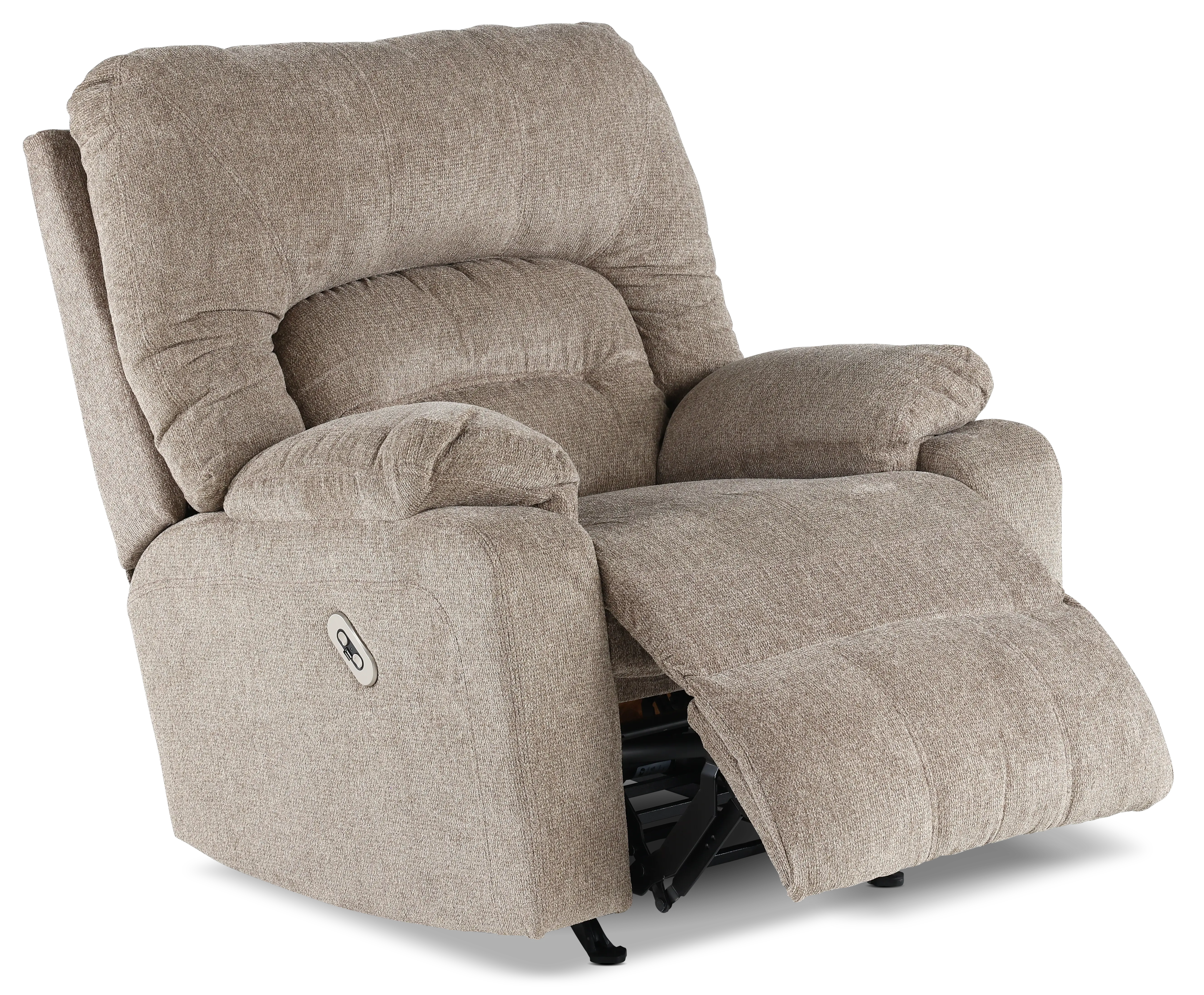 Tribute Stone Beige Power Recliner-4