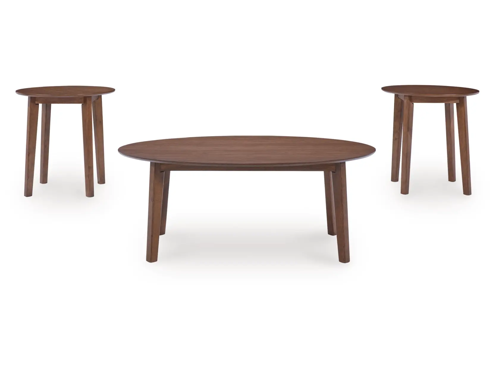 Gordonay Brown Tables, Set of 3-1
