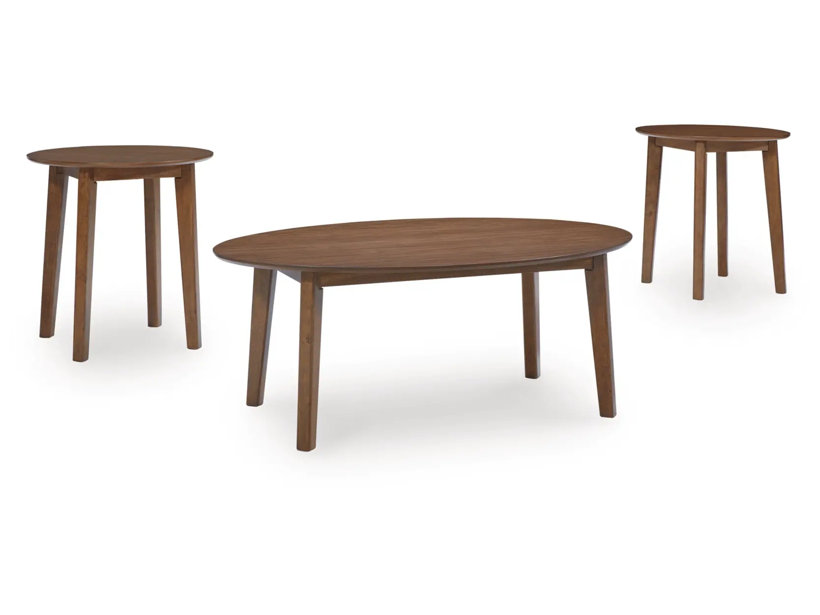 Gordonay Brown Tables, Set of 3-3