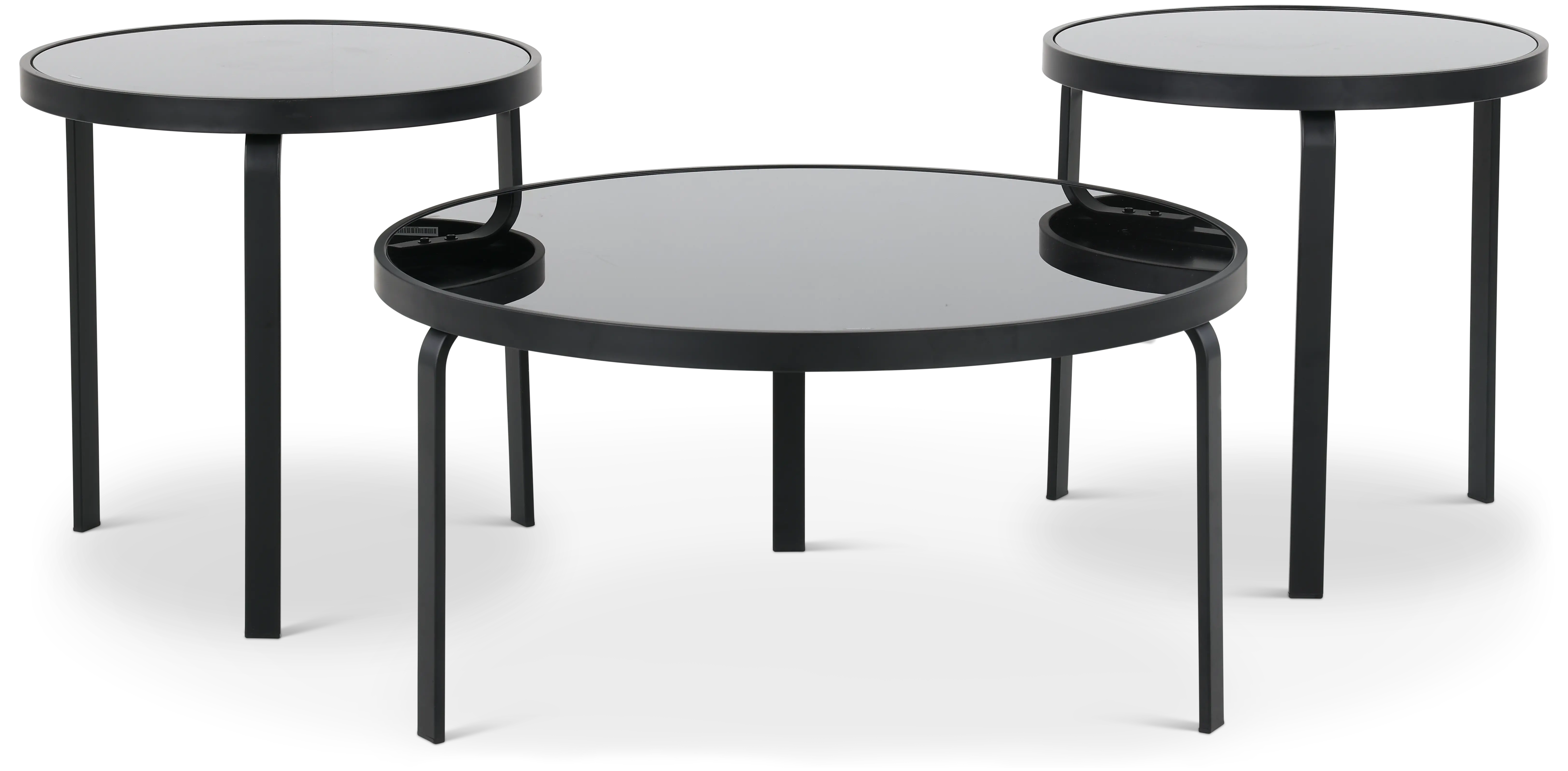 Dorylin Brown Table Set, Set of 3-1