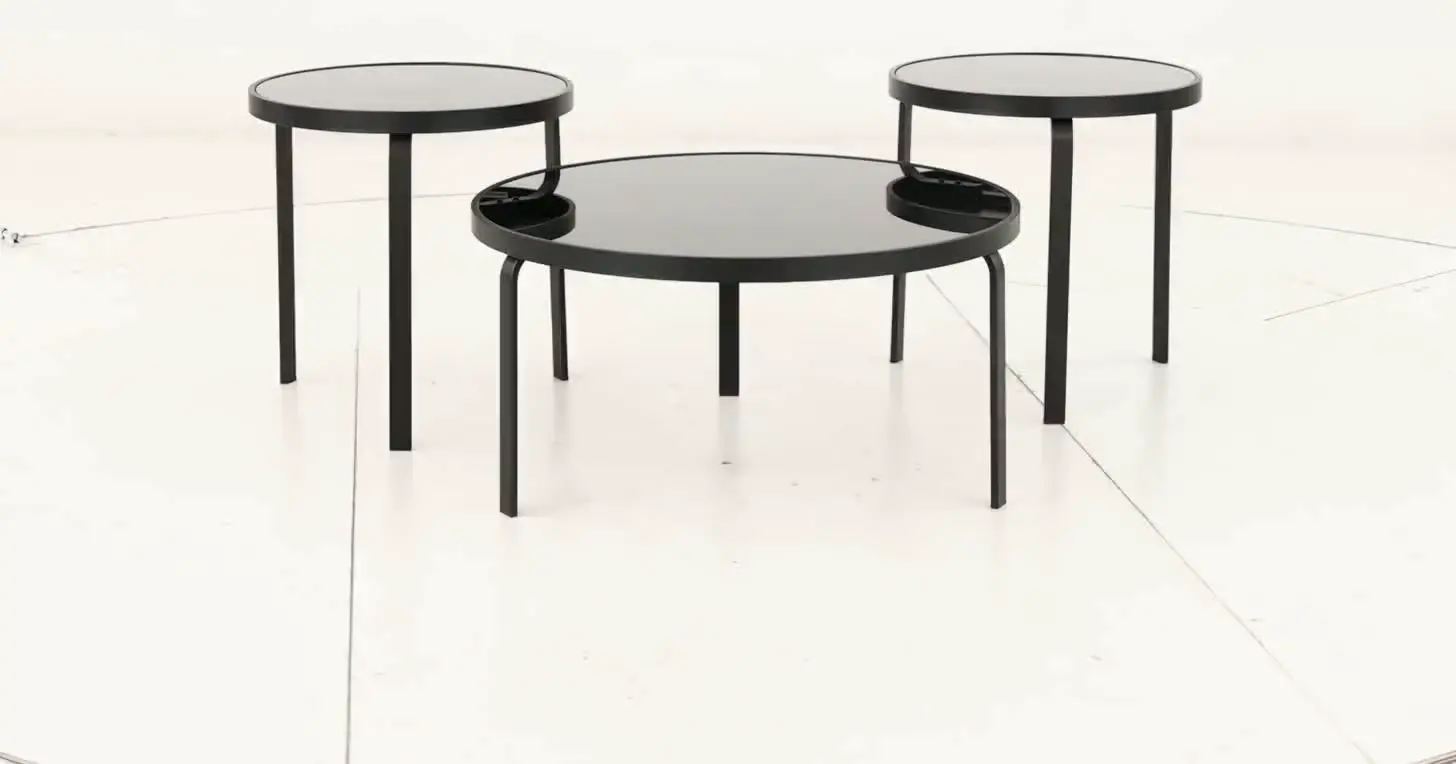 Dorylin Brown Table Set, Set of 3-5