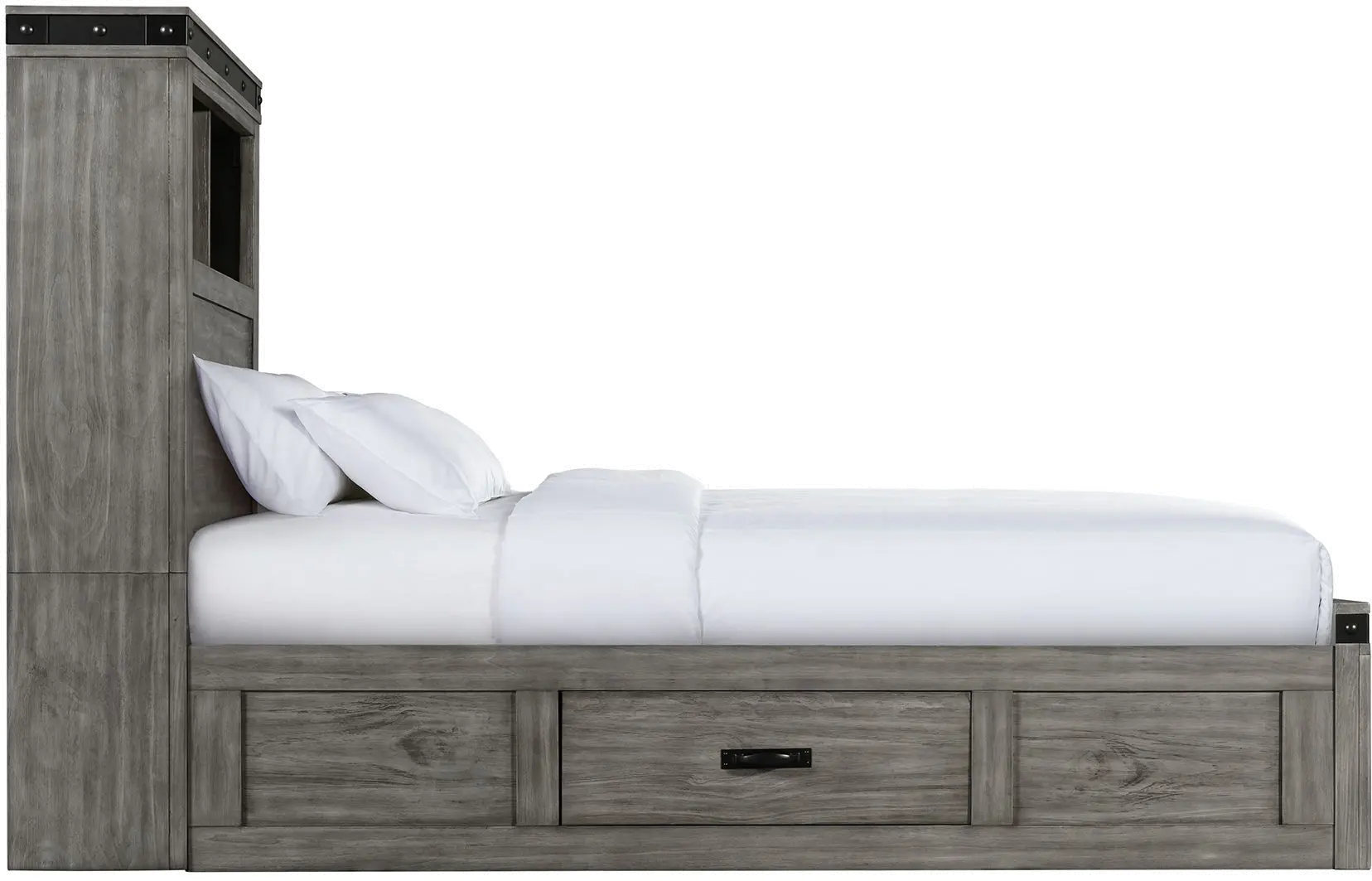 Wade Gray Twin Storage Bed-4