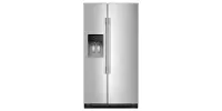 KRSF536RPS KitchenAid 28.7 Cu Ft Side by Side Refrigerator - Stainless Steel
