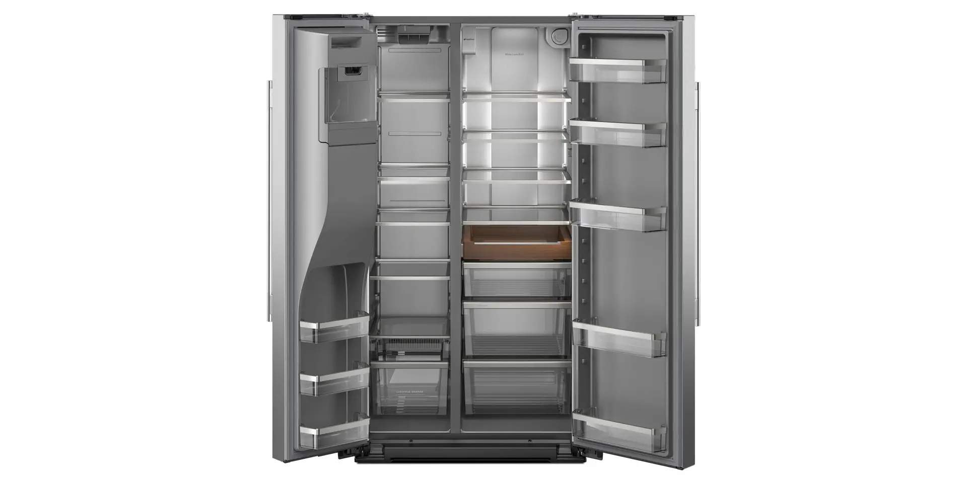 KRSF536RPS KitchenAid 28.7 Cu Ft Side by Side Refrigerator - Stainless Steel-2
