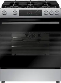HGF1050MUC Bosch 100 Series 30  Gas Slide In Range - Stainless Steel