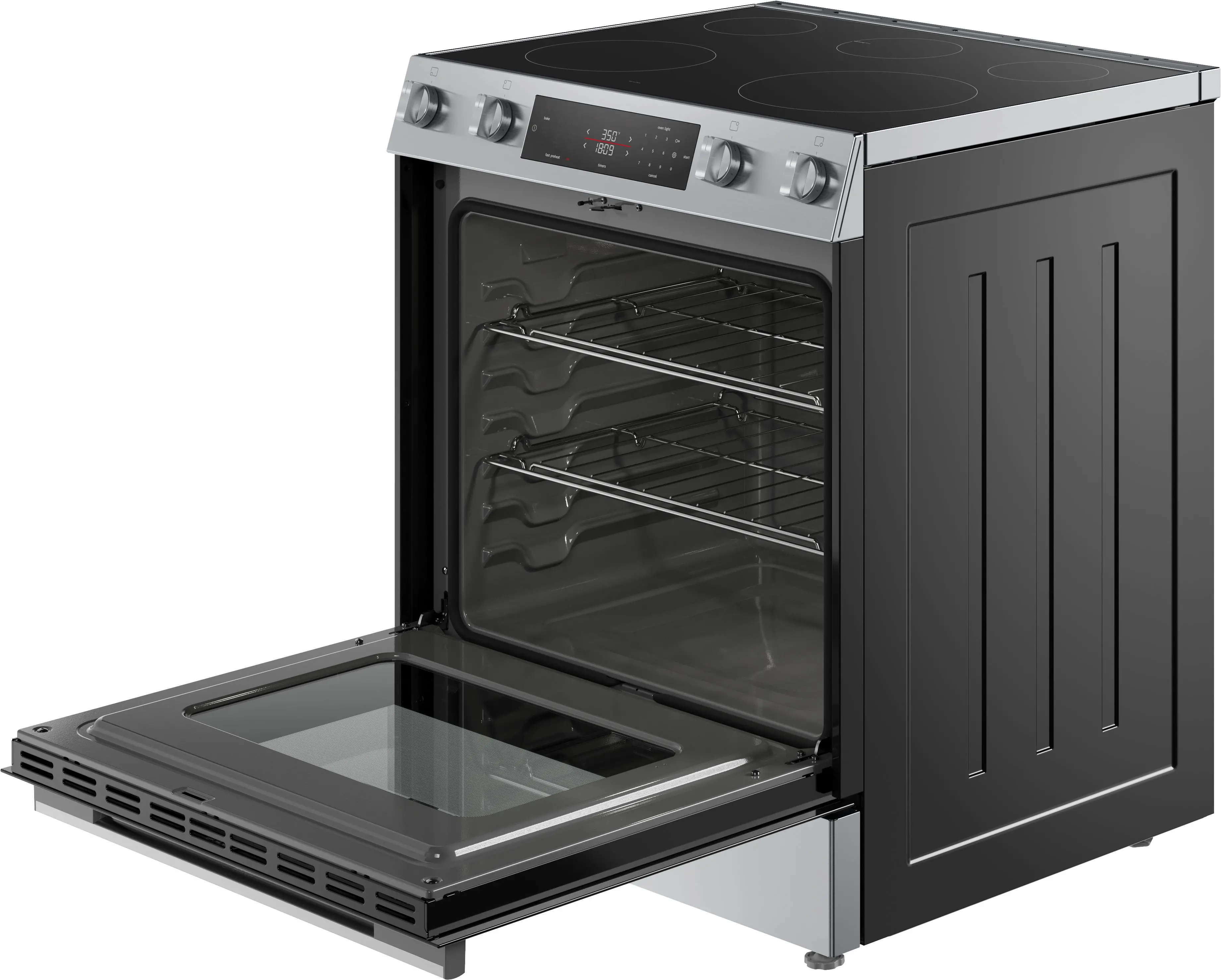 HEF1050MU Bosch 100 Series 30  Electric Slide In Range - Stainless Steel-13