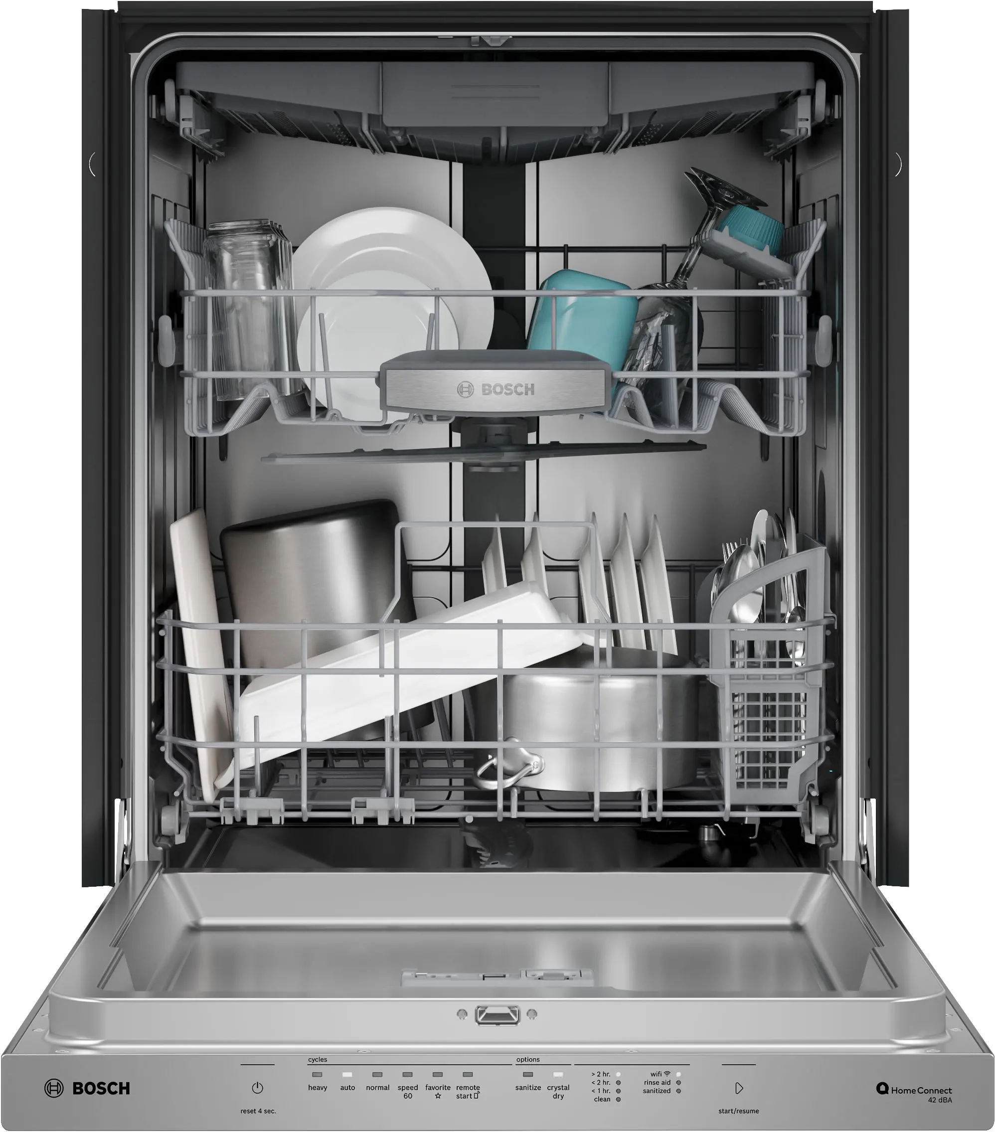 SHP78DM5N Bosch 800 Series Dishwasher - Stainless Steel-6