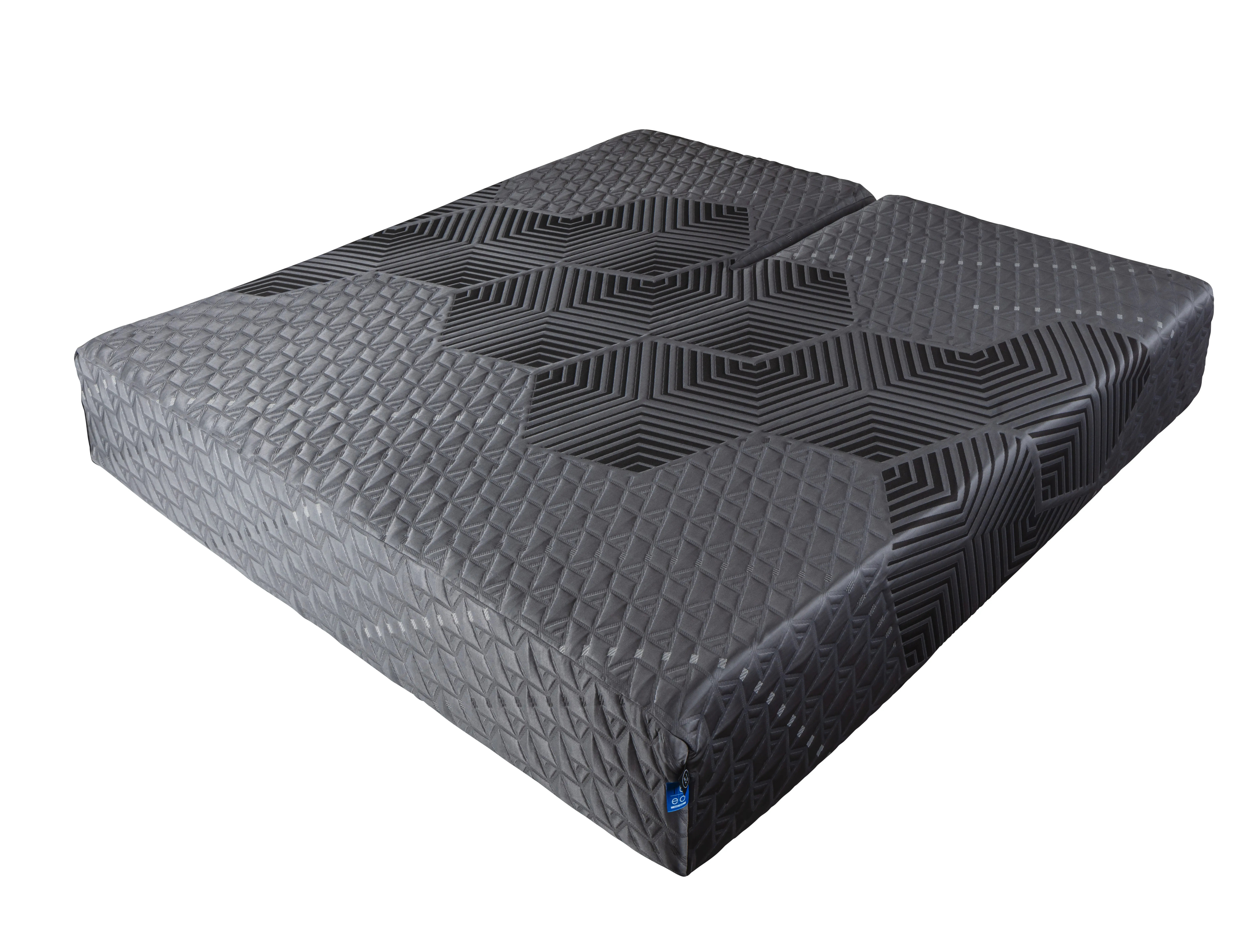 8377KK-1052 King Koil iBED Prescott Hybrid Plush Split-Head Queen Mattress-4