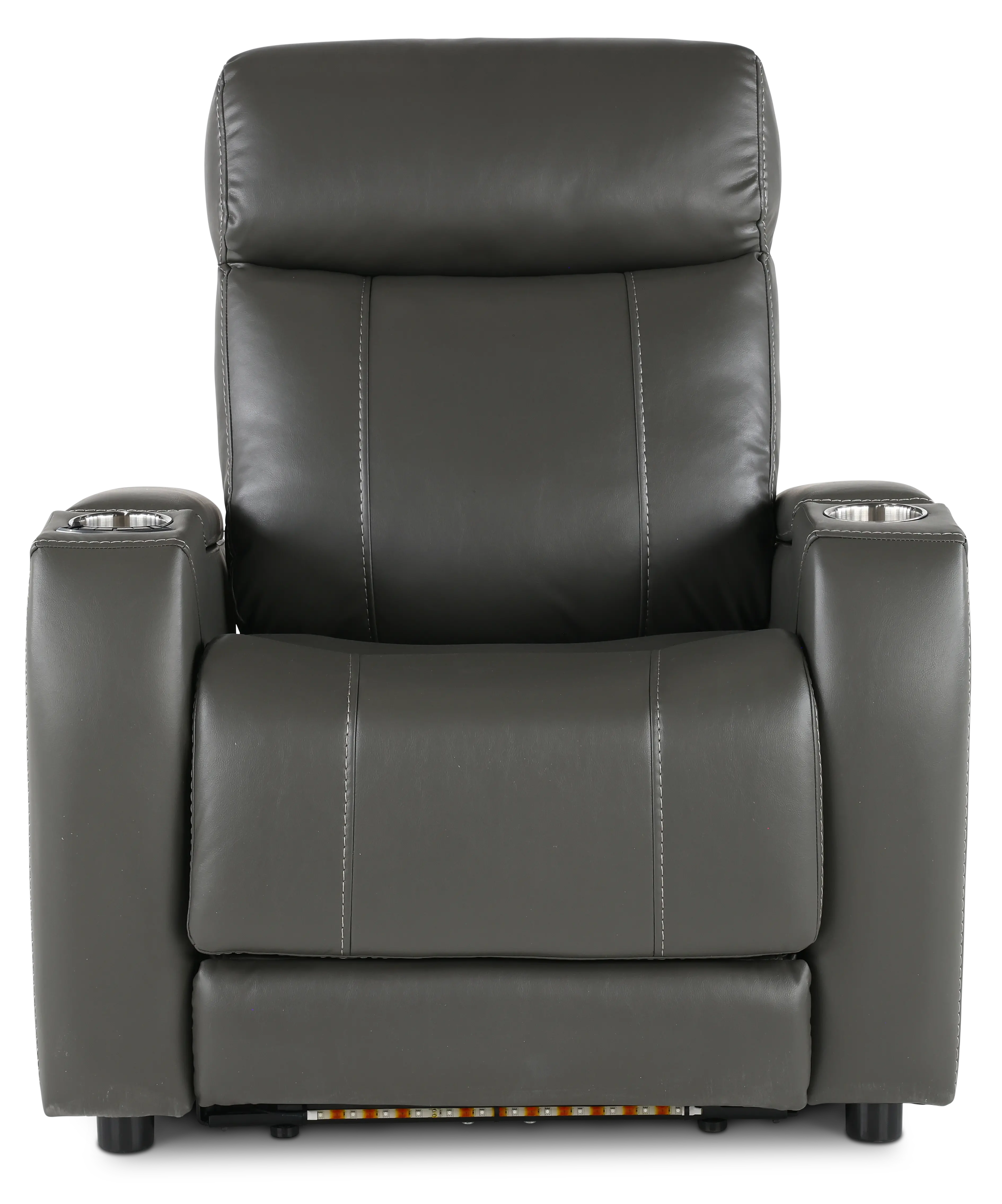 Patriot Charcoal Gray Power Recliner with Bluetooth Audio System-5