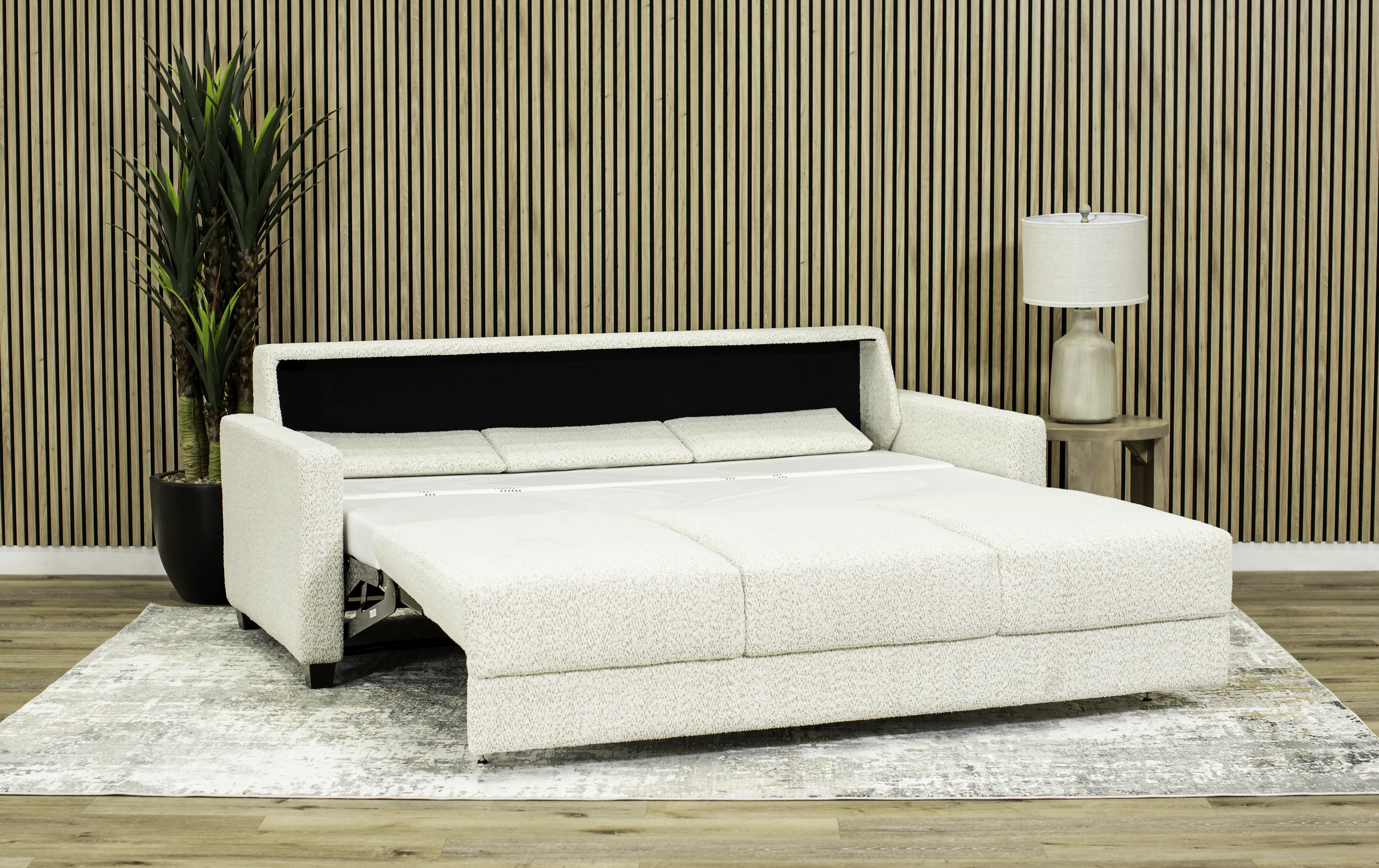 KARMA-SLK-KING-ESPRESSO/PORC Karma Porcelain White King Sofa Bed-11