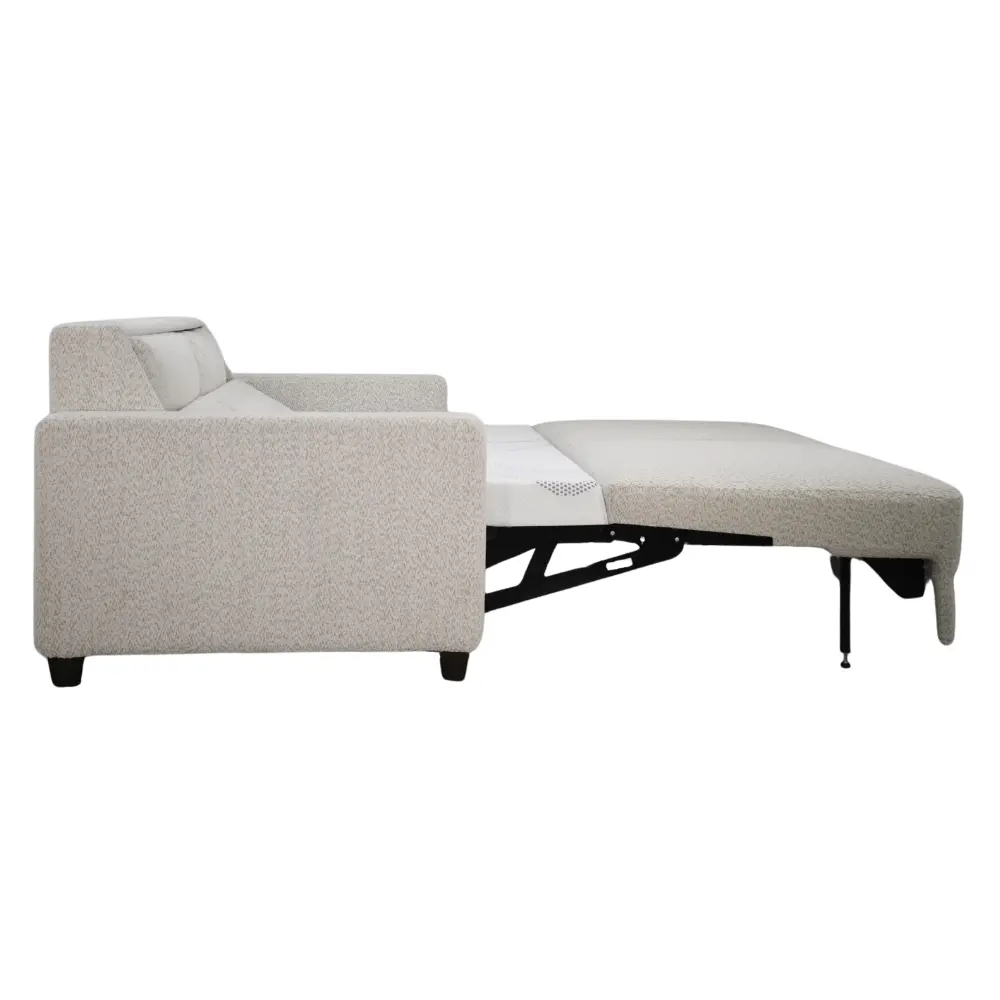 KARMA-SLQ-QUEEN-ESPRESSO/PROC Karma Porcelain White Queen Sofa Bed-7