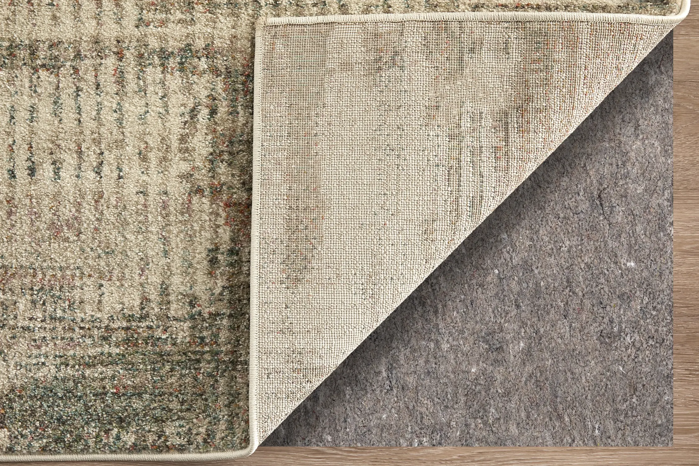 Eden 5 x 8 Ivory Multicolor Area Rug-5