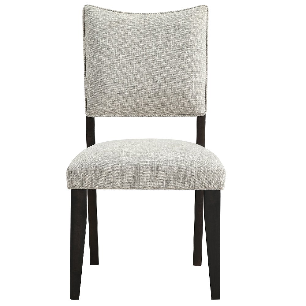 Roatan Light Gray and Black Dining Chair