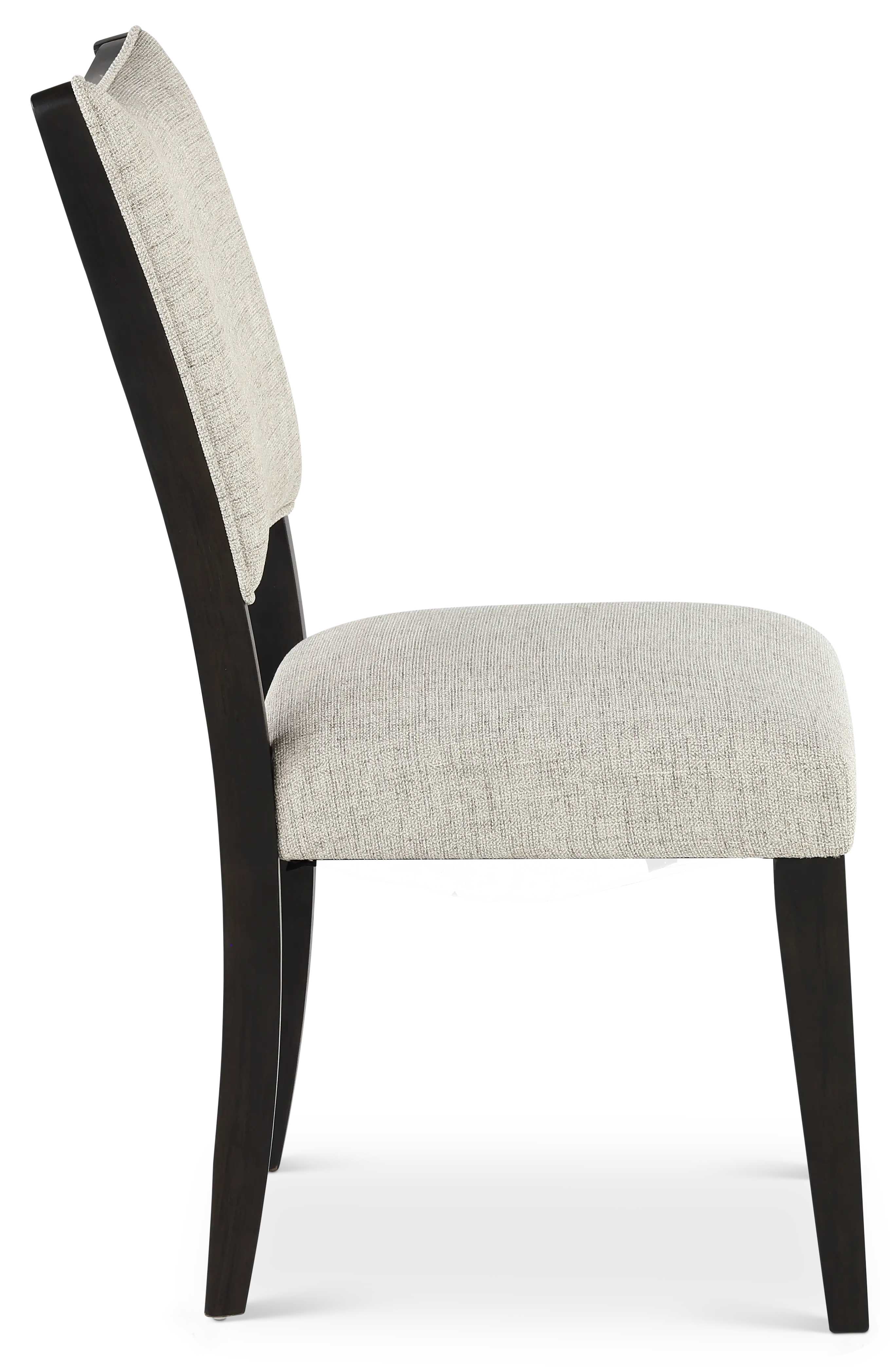 Roatan Light Gray and Black Dining Chair-5