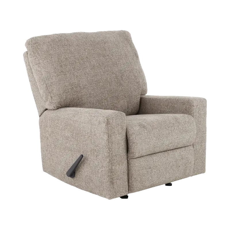 Seyler Lane Hemp Beige Rocker Recliner