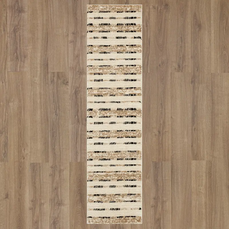 Traverse Lanes 8 x 10 Tan Area Rug