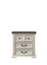 C8396A-020 Walden Whitewash Nightstand