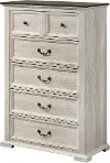 C8396A-N03 Walden Whitewash Chest of Drawers