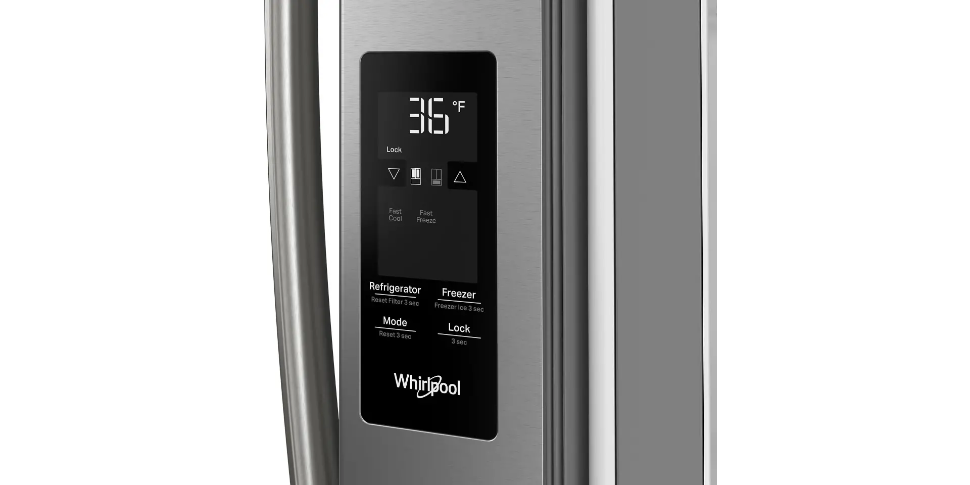 WRFF3336SZ Whirlpool 30.52 Cu Ft French Door Refrigerator - Stainless Steel-10