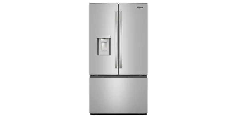 Whirlpool 30 Cu Ft French Door Refrigerator - Stainless Steel