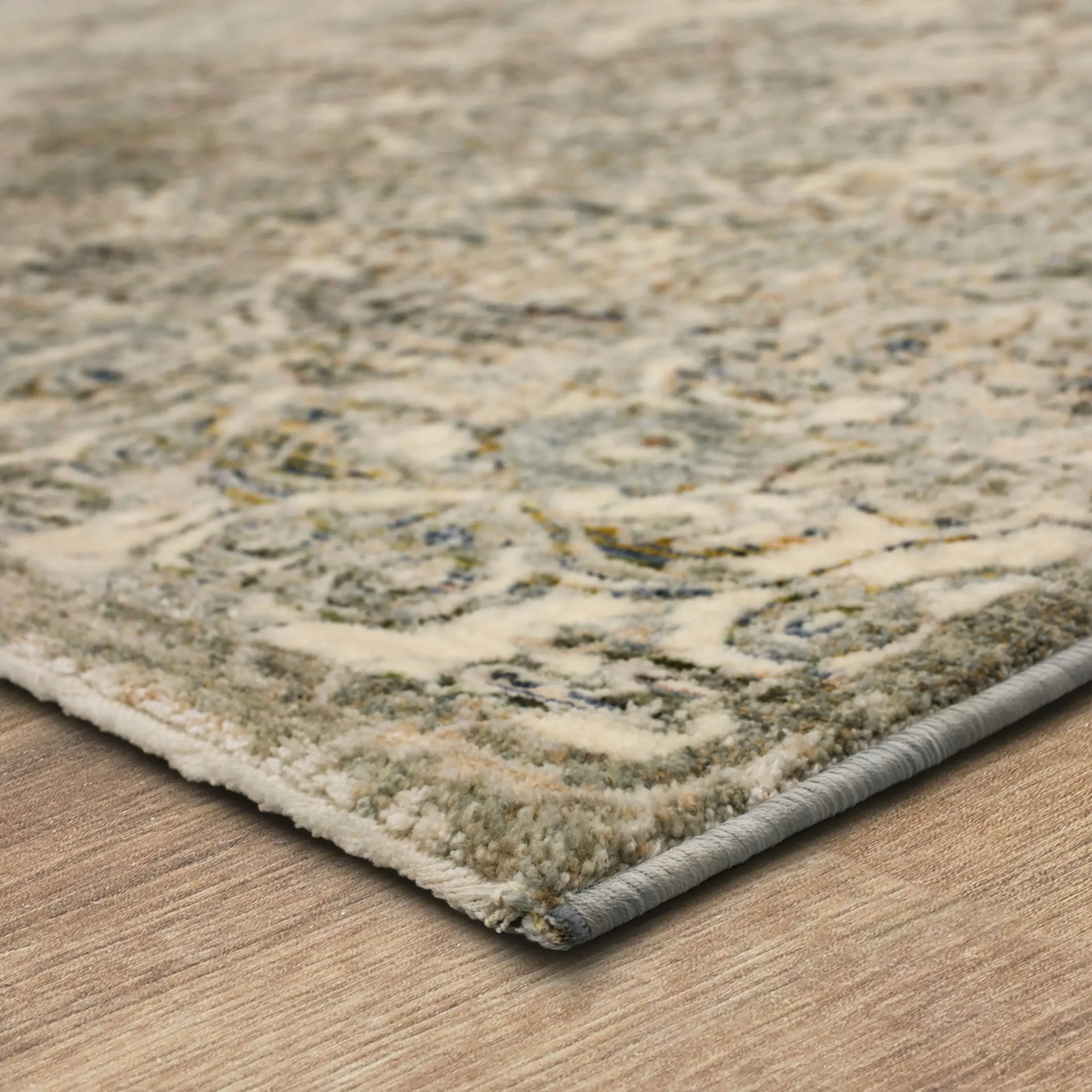 R11562385X8 Divina 5 x 8 Sanctum Cream Area Rug-4