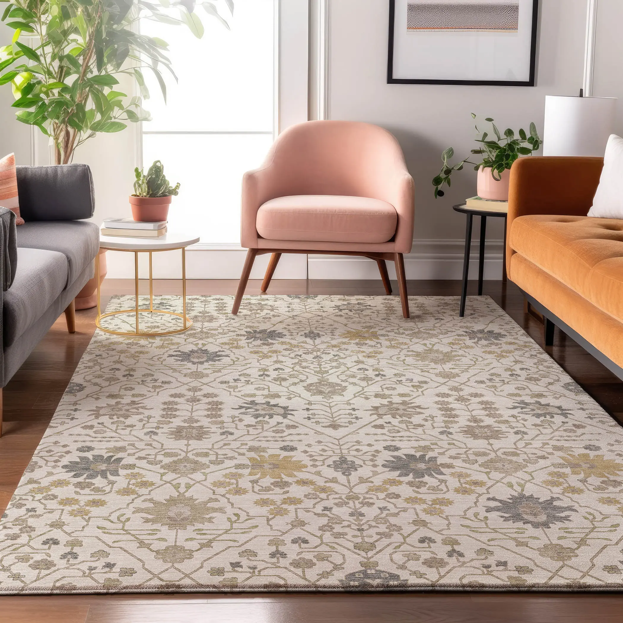 TB121IV5X8 Tabrook 5 x 8 Ivory Area Rug-3