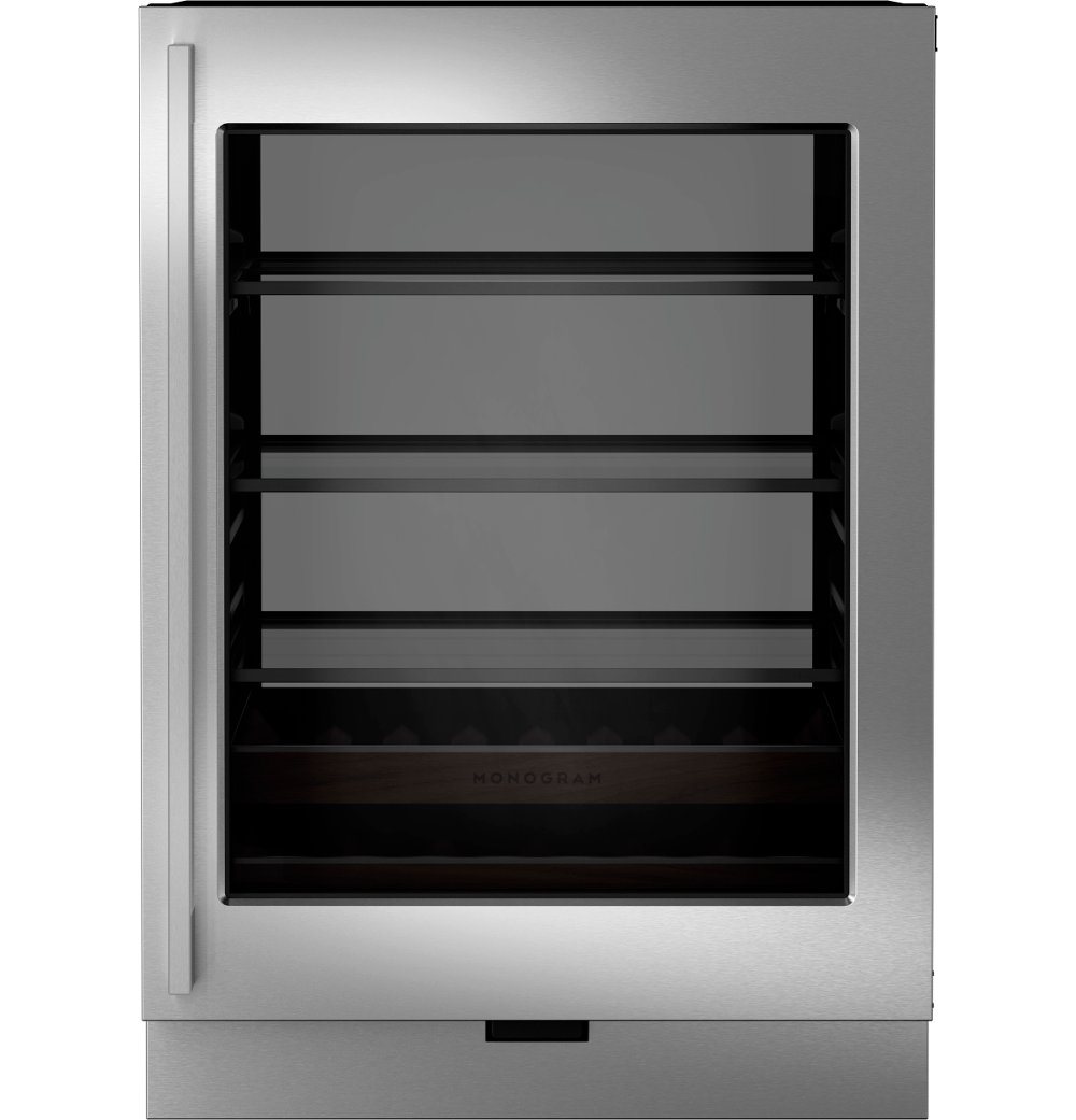 GE Monogram 24" Beverage and Wine Refrigerator - Panel Ready