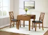 Maggie Brown 3 Piece Dining Set