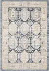 Cavett 8 x 11 Blue and Gold Area Rug