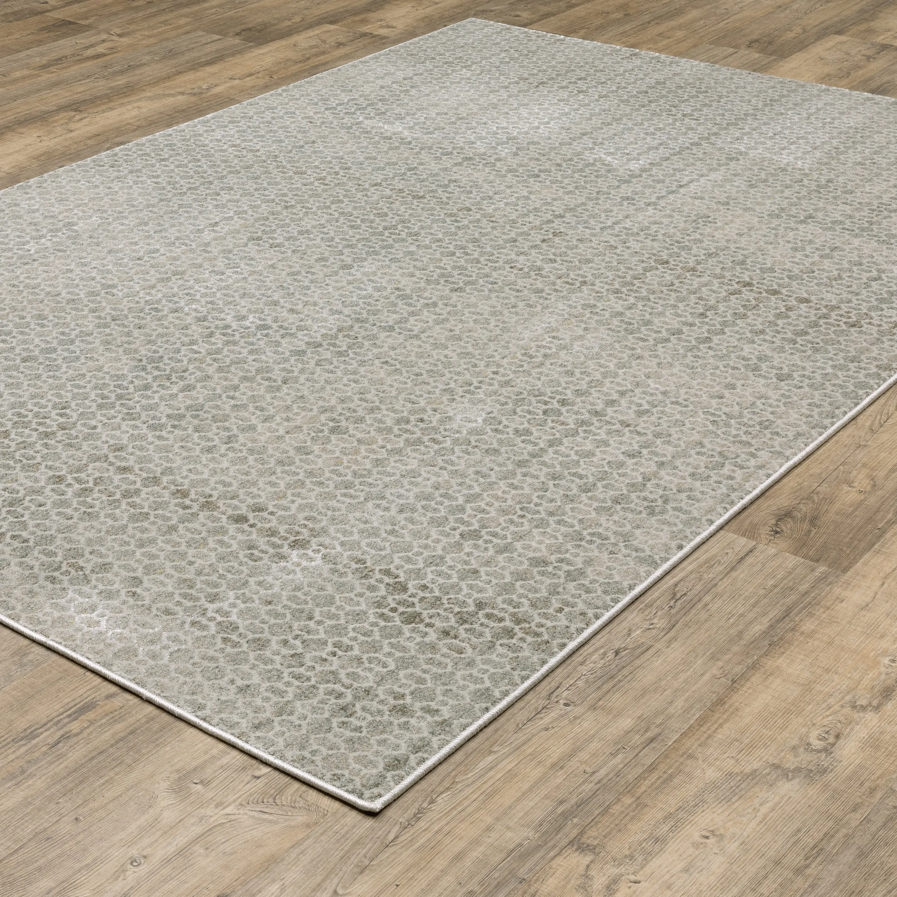 Mallory 8 x 11 Gray and Blue Area Rug-3