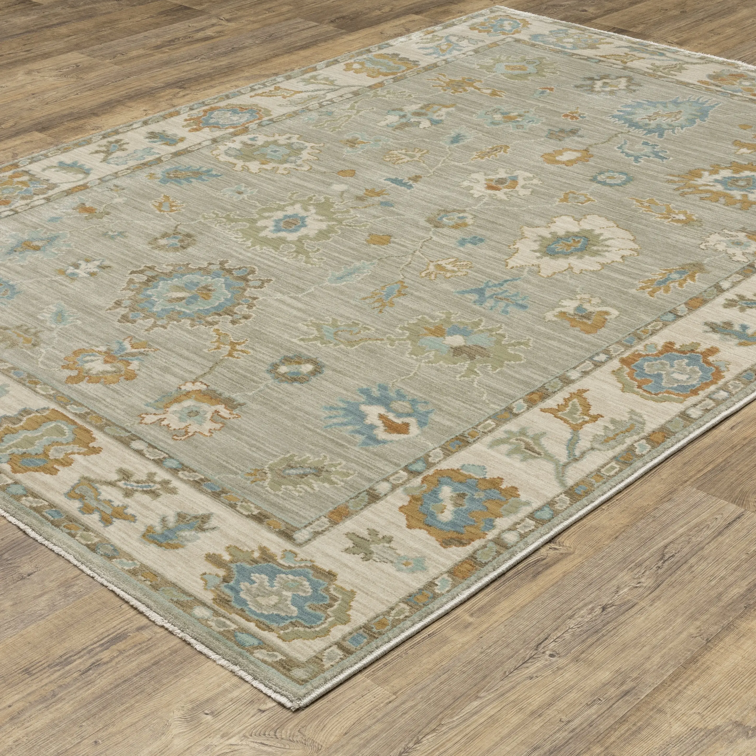 Maeve 8 x 11 Gray Blue Area Rug-3