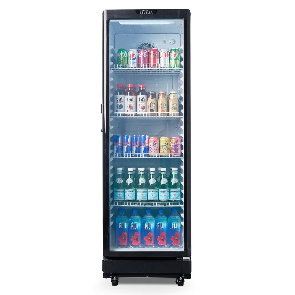 Precision Trading 8.5 Cu Ft Merchandise Refrigerator - Black