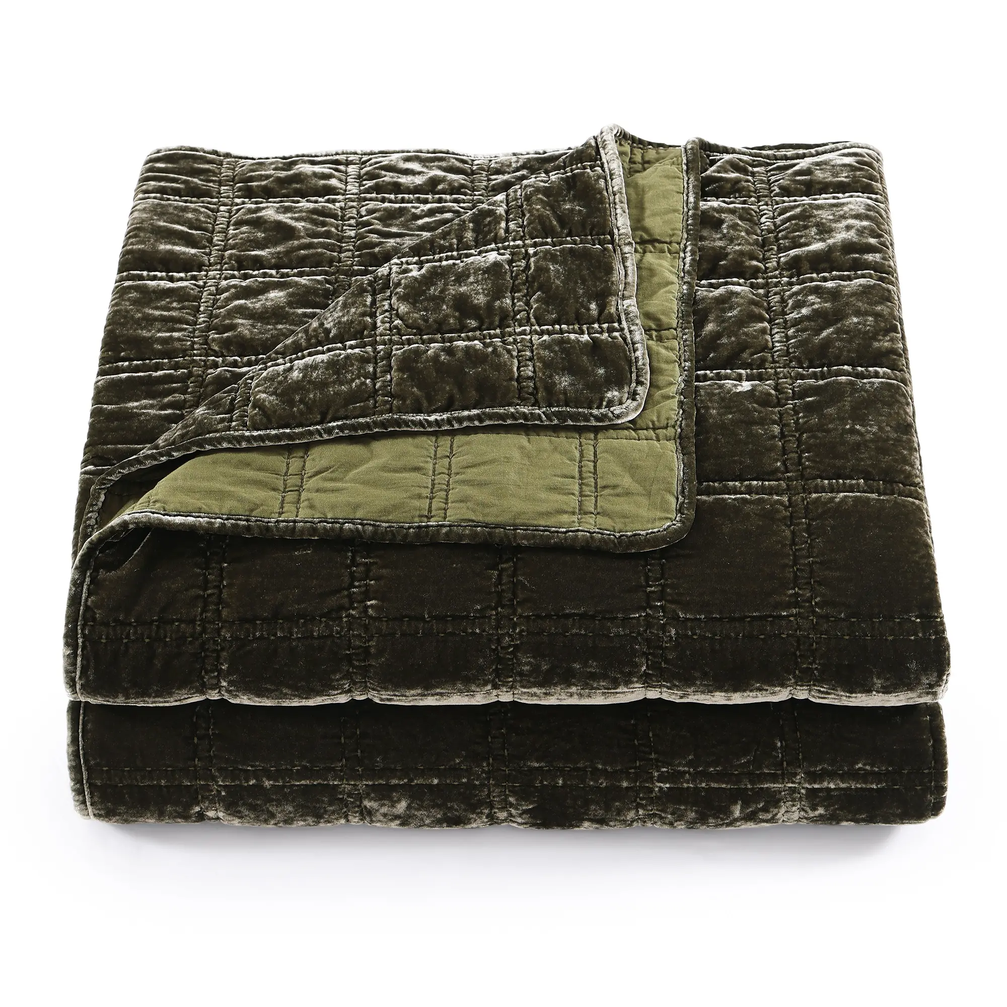 Stella Fern King 3 Piece Quilt Set-1